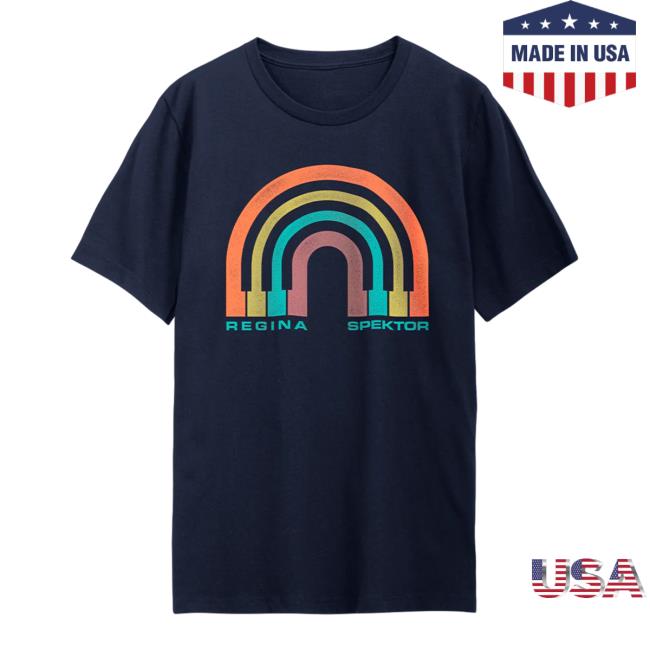 Official Regina Spektor Merch Rainbow Regi Hoodies