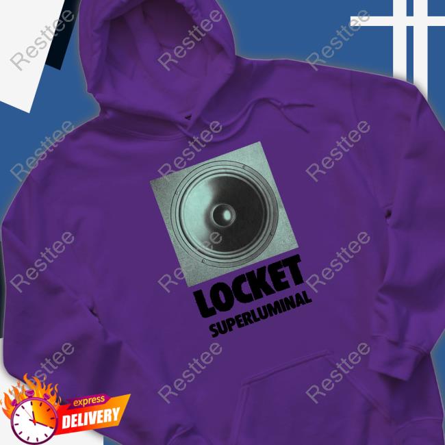 Locket Superluminal Speaker Tee Shirt Fearles Srecords Speaker Tee Shirt