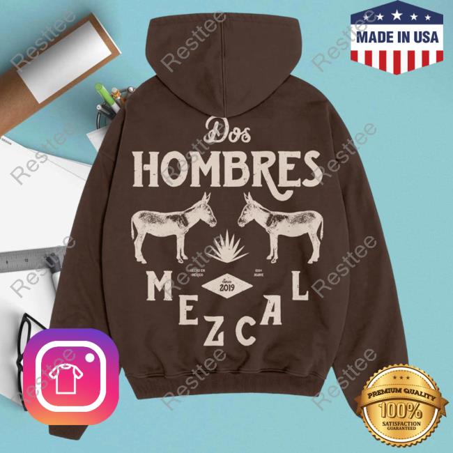 Official Doshombres Merch Dos Hombres Chocolate Hooded Sweatshirt
