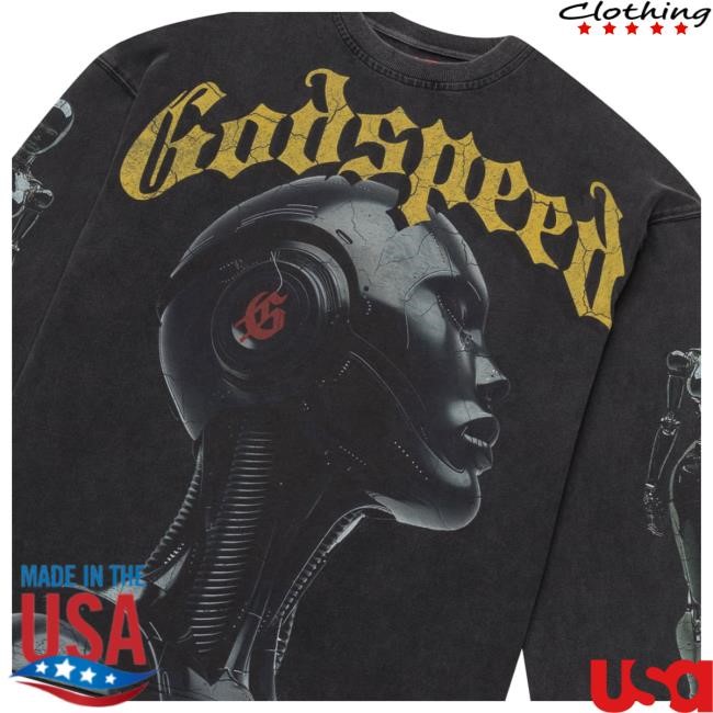 Official Godspeed New York Clothing Shop Alexa Long Sleeve Tee Shirt Official Godspeed New York Clothing Shop Alexa LS Tee