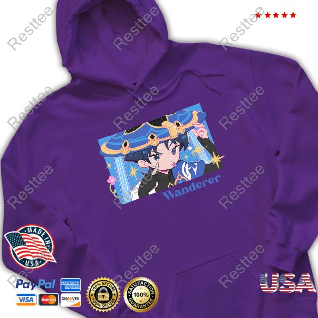 Scaramouche Genshin Impact Wanderer Pullover Sweatshirt Scaramouche Genshin Impact Wanderer Sweater