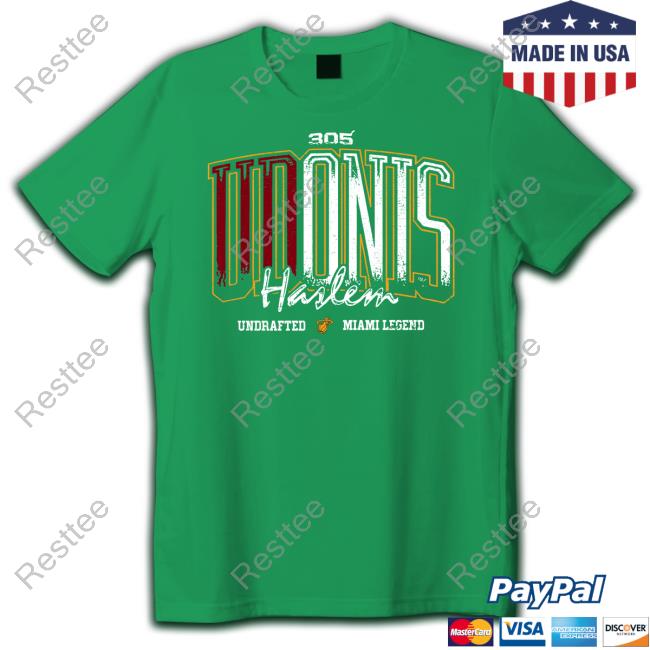 305 Udonis Haslem Miami Legend Shirt MiamiHEAT 305 Udonis Haslem Miami Legend Tee Shirt