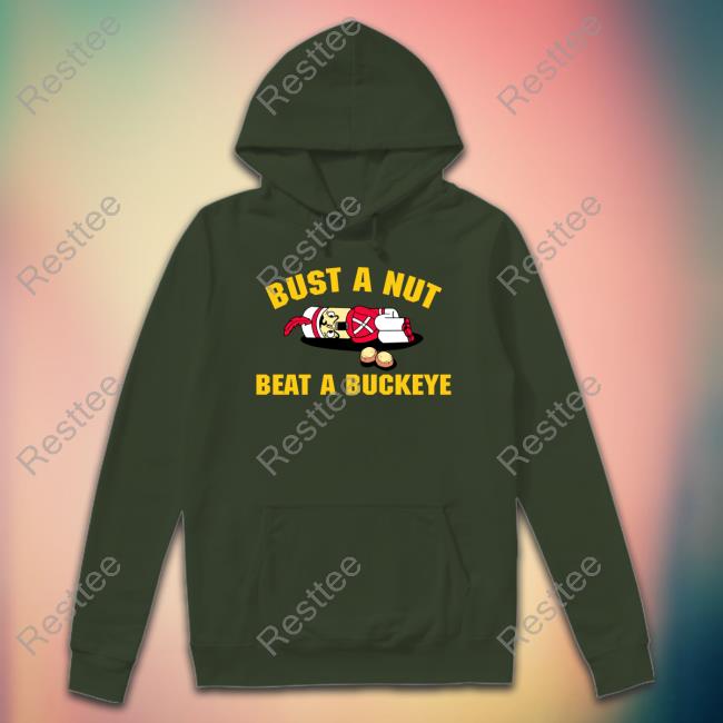 Bust A Nut Beat A Buckeye Tee Shirt Official Villynn Michigan Football Bust A Nut Beat A Buckeye Tee