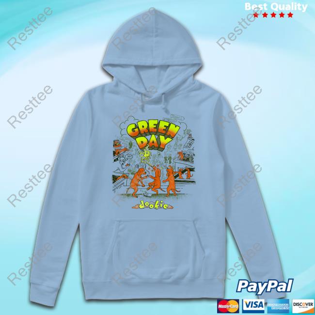 Store Green Day Dookie Dog Dance Tee Shirt Green Day Dookie Dog Dance Shirts