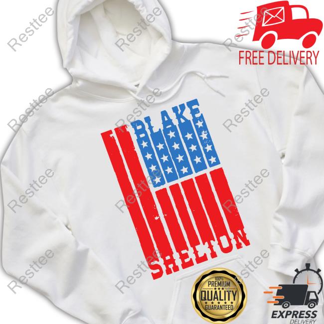 Blake Shelton Natural Flag Sweatshirt