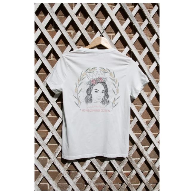 Thelma Plum Little Llama with Huge Homecoming Queen back print Top Shirt Thelma Plum Little Llama with Huge Homecoming Queen back print Hot Shirt
