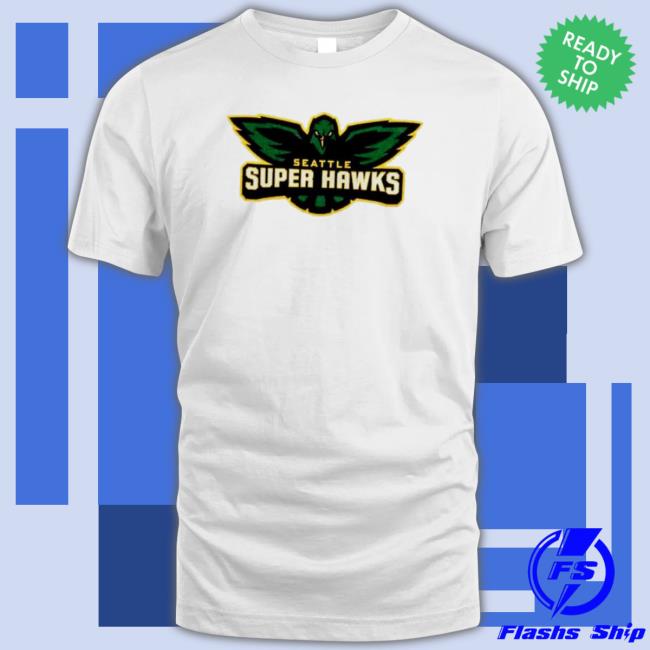 Seattle Super Hawks Logo Hooded Sweatshirt