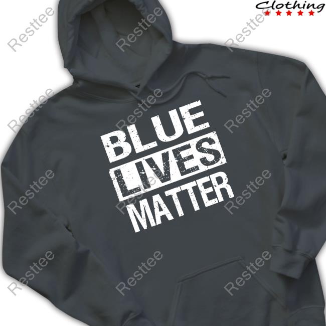 Blue Lives Matter Shirt Zeek Arkham Blue Lives Matter Long Sleeve Tee