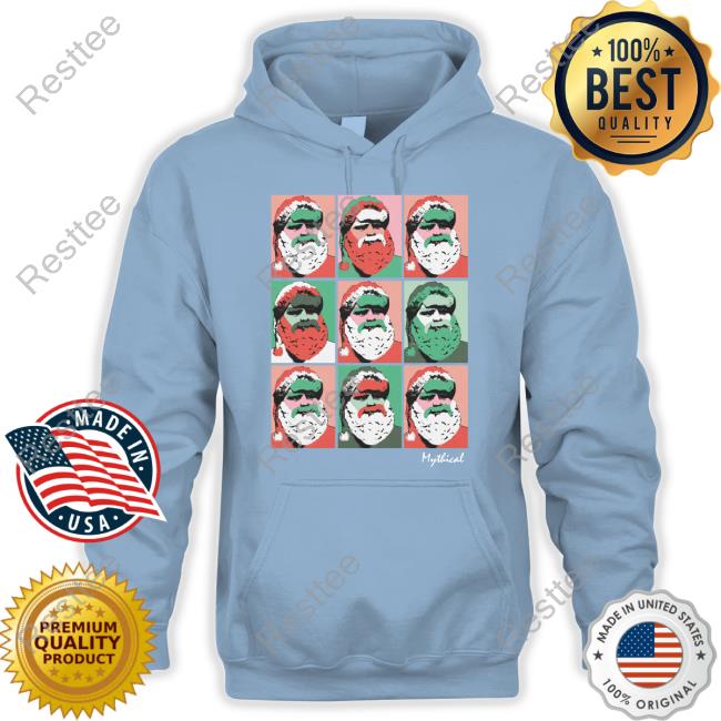 Cotton Candy Randy Claus T Shirt