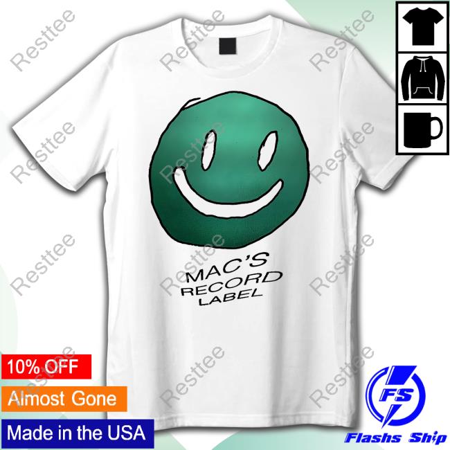 Official Hello Merch Mac's Record Label Shirt