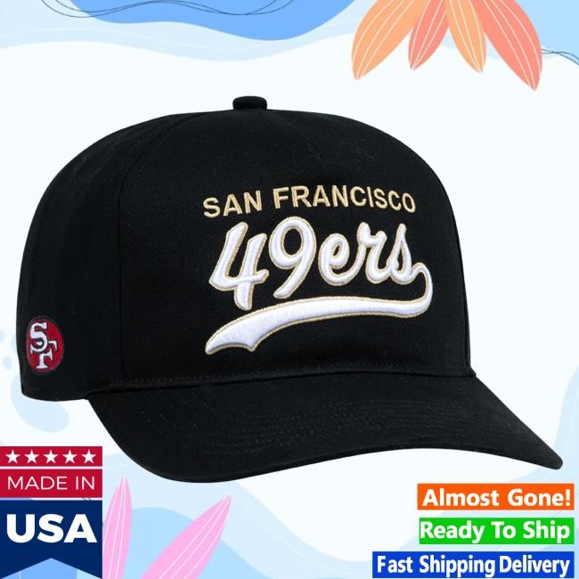 Official Golf Wang Merch 49Ers Snapback Cap Black by Golf Wang x NFL