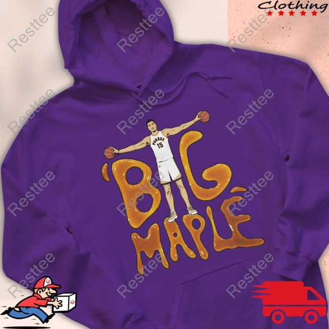 The Purdue Nil Store Zach Edey Big Maple Print Tee