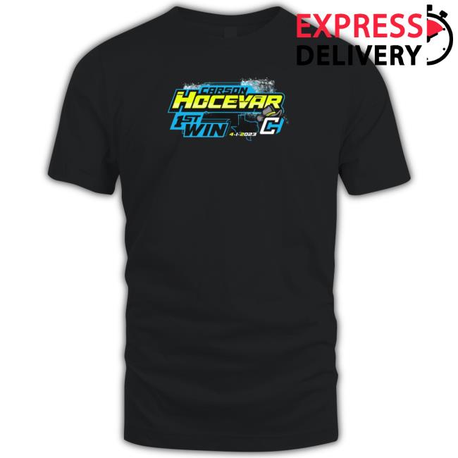 Carson Hocevar Shop First Win Texas Tshirt