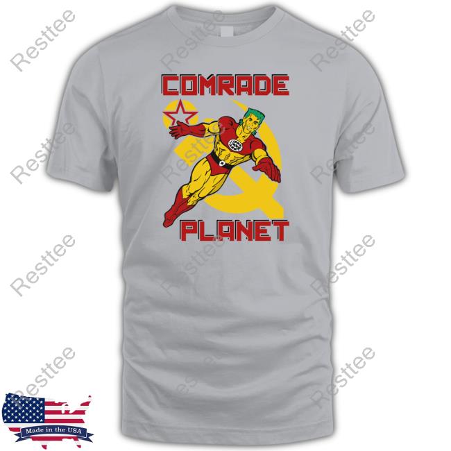 Comrade Planet Crewneck Sweatshirt Shirts That Go Hard Comrade Planet Long Sleeve T Shirt Shirtsthatgohard
