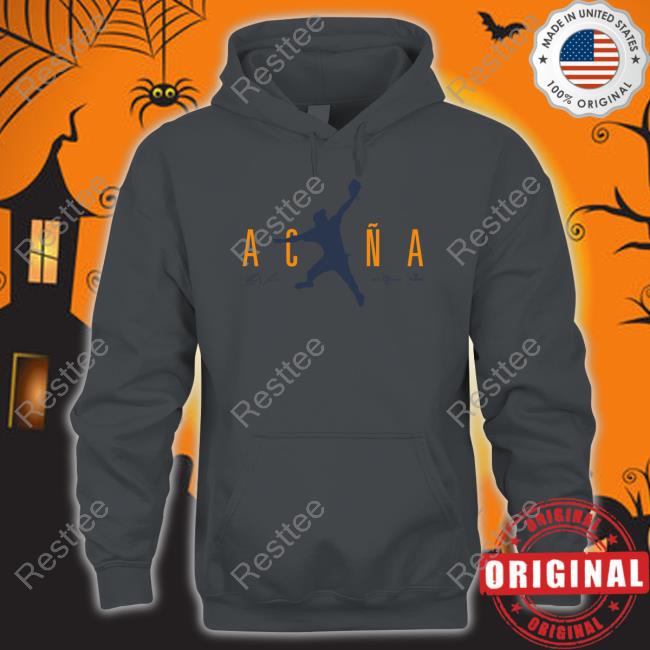 Rotowear Merch Air Acuña 2 Long Sleeve Shirt Ronald Acuña Jr Air Acuña 2 T Shirt