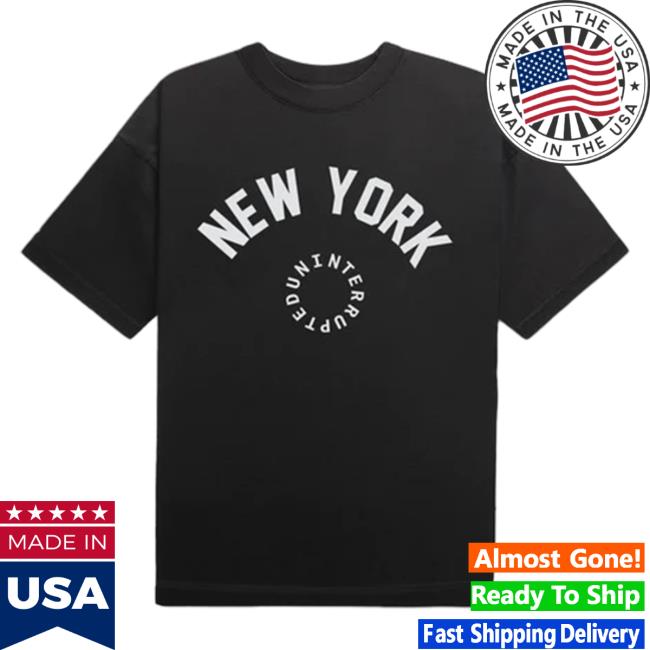 Official Maverick Carter Uninterrupted Clothing Store Shop New York Circle Logo New Shirt Black Mavcarter