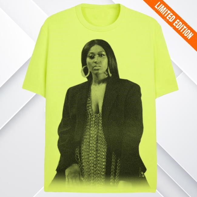 Jazmine Sullivan Photo Neon Short Sleeve Shirt | Shop the Jazmine Sullivan Official Store