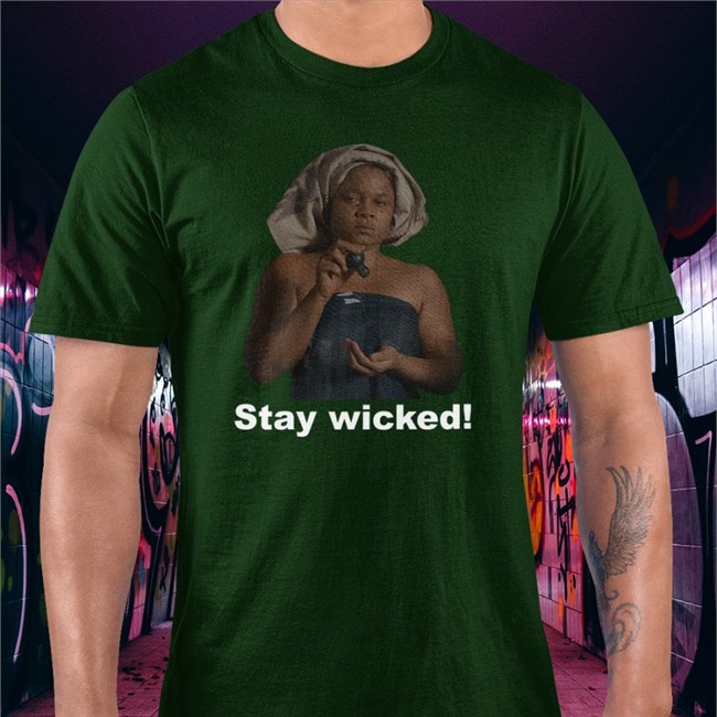 Celestial Being Stay Wicked Shirt By Ojsneedle