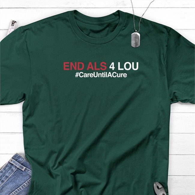 Obvious Shirts Shop End Als 4 Lou #Careuntilacure Long Sleeve Tee Jon Sciambi