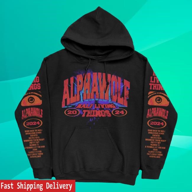 Half Living Things- Sweatshirt Hoodie — Alpha Wolf