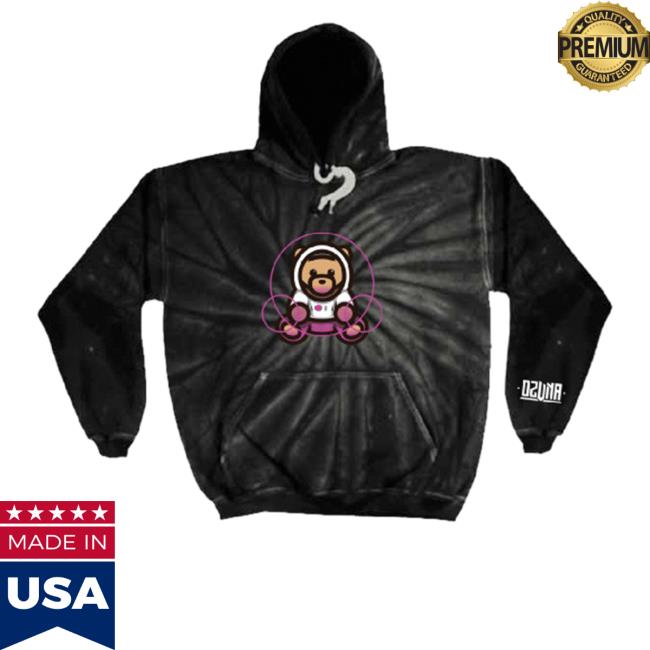 Official Ozuna Merch Ozuna Tie Dye Bear Sweatshirts