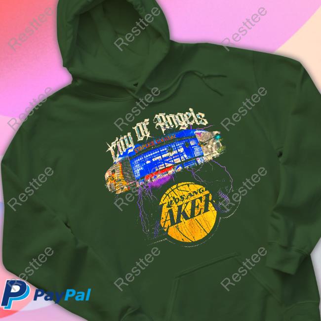 City Of Angels Los Angeles Lakers T-Shirt Official City Of Angels Los Angeles Lakers T-Shirt