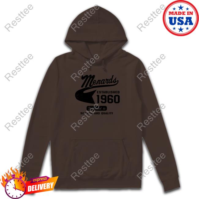 Official Menards Established 1960 Tee Shirt