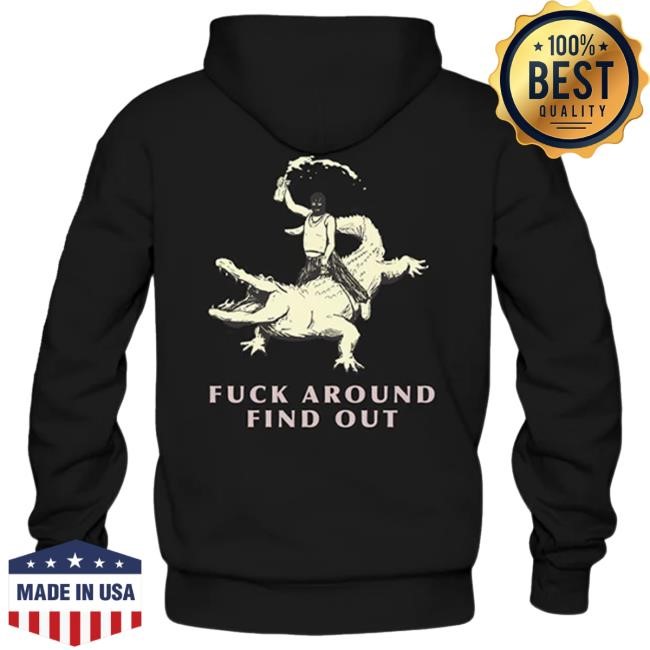 Official Hello Merch Mustard Service FAFO Gator Hoodie HelloMerch