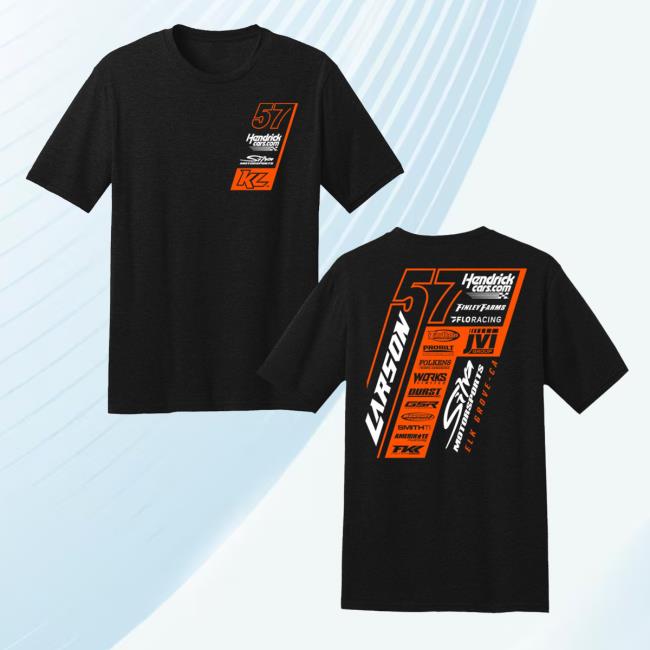 Kyle Larson Official Online Store Merch 2024 #57 Crew Design- Adult Tshirt