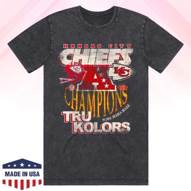 Official Tru Colors Clothing Apparel Tru Kolors X Chiefs Afc Archive Shirt