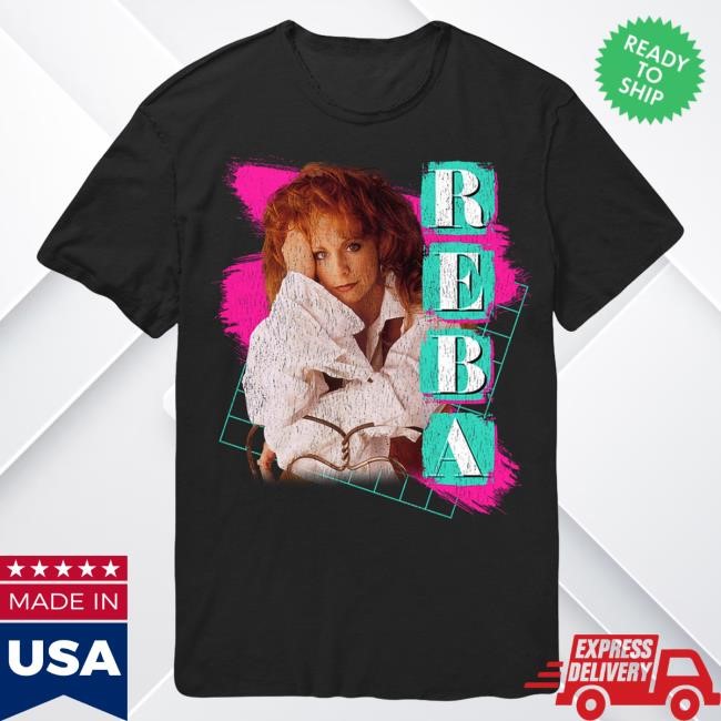 Official Reba Mcentire Merch Store Reba Vintage Shirt New RebaMcentire