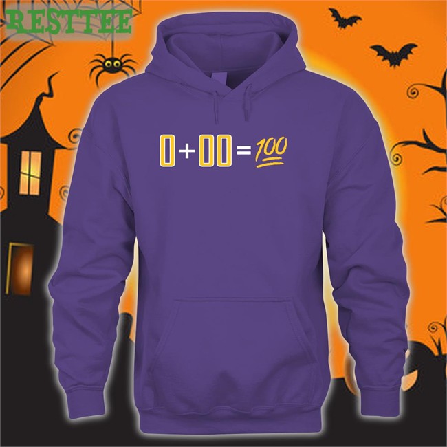 0+00=100 Shirt Alex Golden Obvious Shirts Obvious Shirts 0+00=100 Long Sleeve Tee Alex Golden