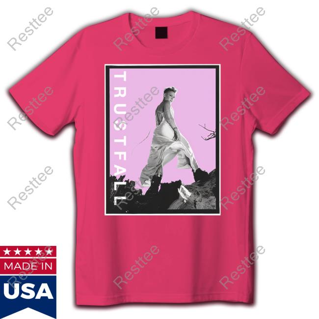 Pink Spage Store Trustfall Limited Edition Cd Tee