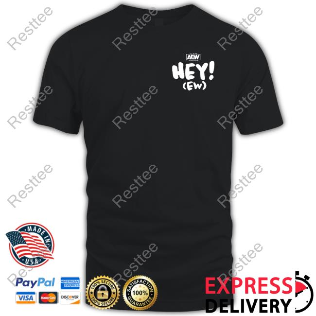 All Elite Wrestling Rj City Hey! (Ew) Hooded Sweatshirt