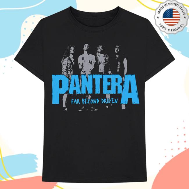 Official Pantera Merch Store Shop Pantera Far Beyond Driven Band Photo T-Shirts