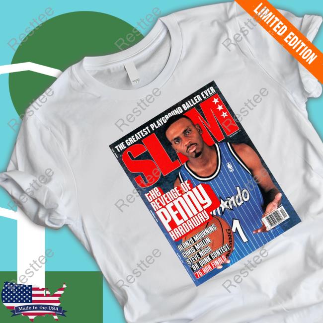 Official Slam Cover Orlando Magic Penny Hardaway Hoodie