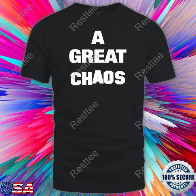 A Great Chaos Black Long Sleeve T Shirt
