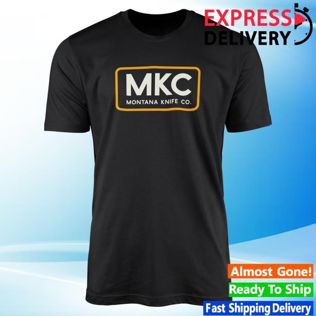 Official Montana Knife Company Mkc Logo Shirts - Black
