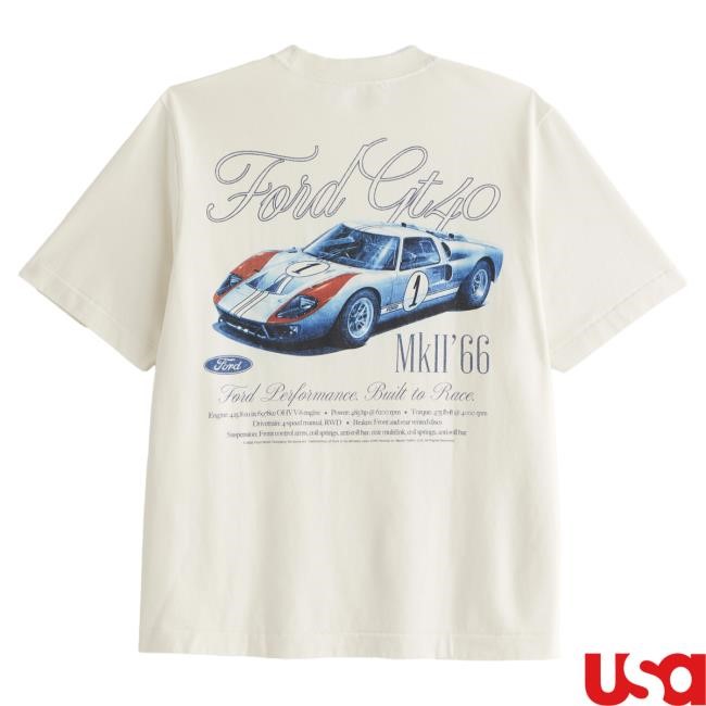 Official Official Abercrombie And Fitch Apparel Clothing Merch Premium Heavyweight 2.0 Ford Graphic Tee Abercrombiefitch Store Shop