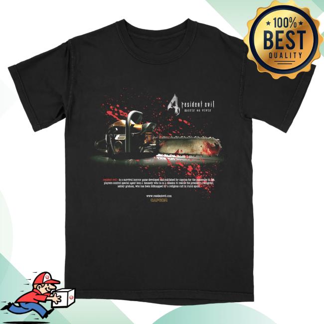 Official Graveyard Goods Merch Store Shop Resident Evil 4 • Great... (Synopsis Edition) T-Shirt