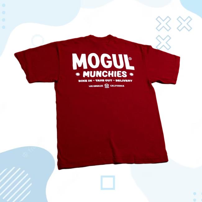 Mogul Munchies Logo Hoodie Official Mogul Munchies Shop Merch Logo Shirt