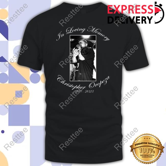 Official Outta Pocket Merch Memorial In Loving Memory Christopher Oropeza 1998-2023 Shirt