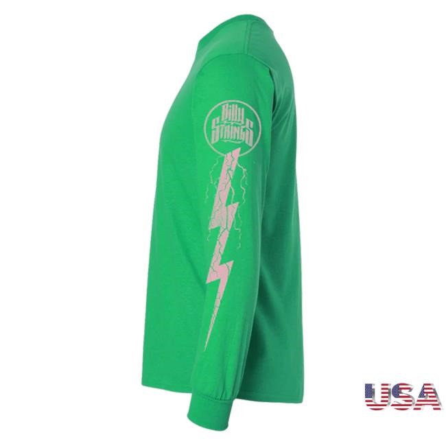 Billy Strings Merch Lightning L/S T Shirt (Simon Walker) Billy Strings Merch Lightning Long Sleeve Shirts (Simon Walker)