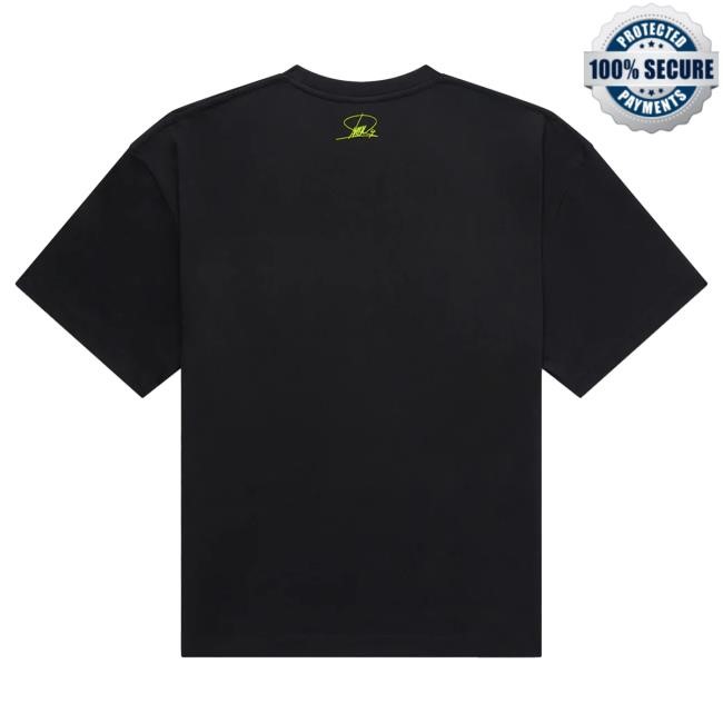 Official Lando Norris Merch Store Shop Lando Norris Core Boxy Tee - Forest Green