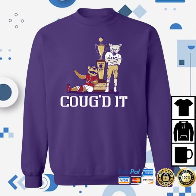 Official Barstool Sports Merch Store Cougd It Crewneck From Barstool U Pullover Sweatshirt BarstoolSports Apparel Clothing Shop