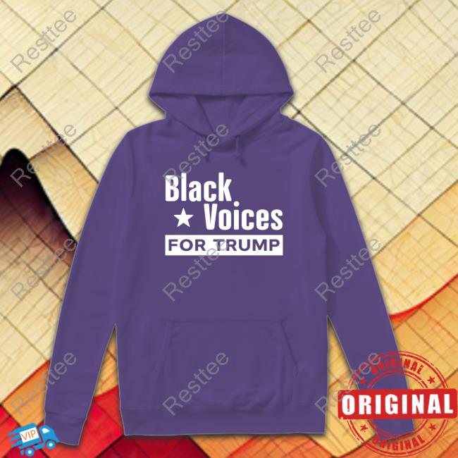 Black Voices For Trump Sweatshirt Black Voices For Trump Long Sleeve T Shirt