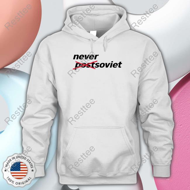Gabrielius Landsbergis Never Soviet Tee Shirt Never Postsoviet