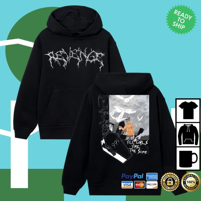 Official 999 Club Juice Wrld Merch Store Revenge All Girls Are The Same Sweaters Black 999Club Clothing JuiceWrld