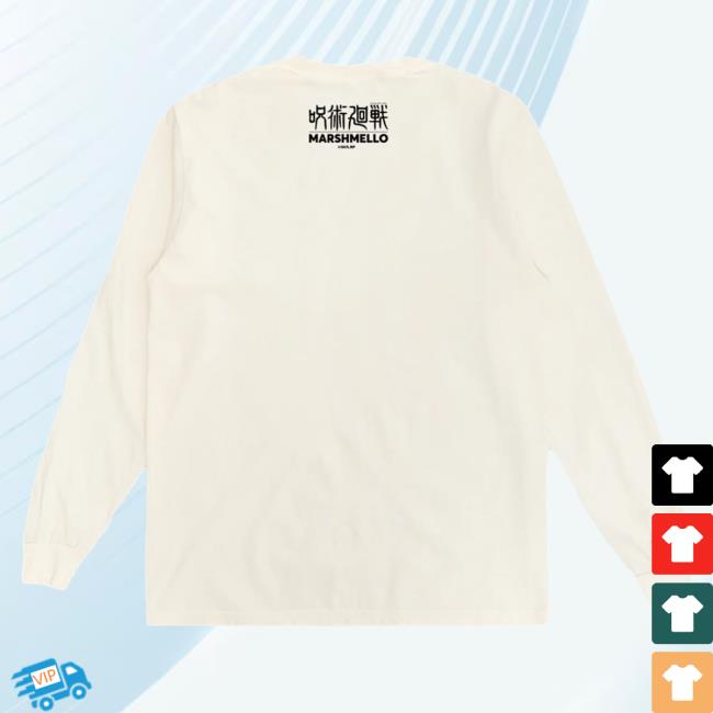 Official Marshmello Shop Store Merch Jujutsu Kaisen Finger L/S T-Shirts Marshmello Shop Store Merch Jujutsu Kaisen Finger L/S Shirt