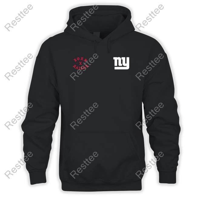 Born X Raised Black New York Giants T Shirt